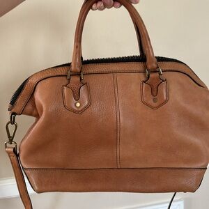 Madewell Tan Leather Shoulder Bag or Tote